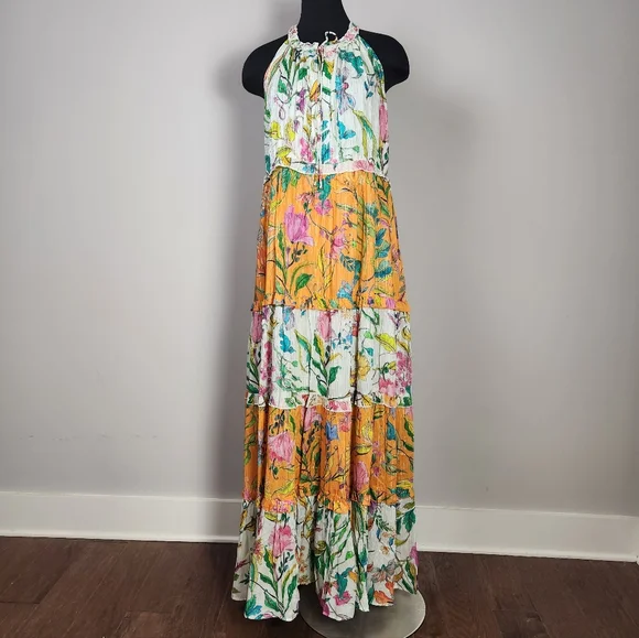 spaghetti strap maxi dress black Petal and Pup Women's Tanala Maxi Dress